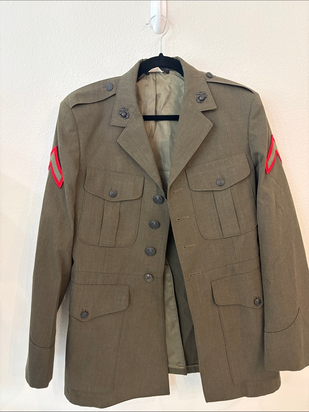 US Marine Corps Uniform Coat - Olive Green